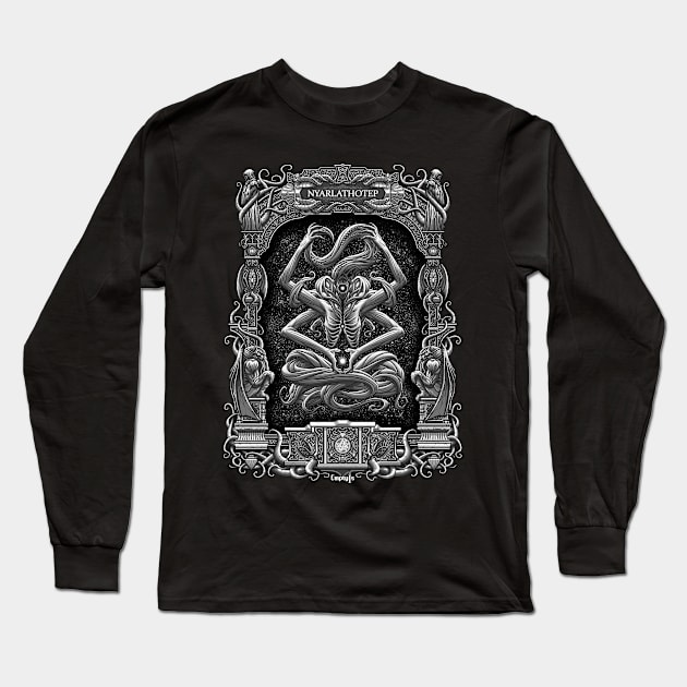 Nyarlathotep Long Sleeve T-Shirt by EmptyIs